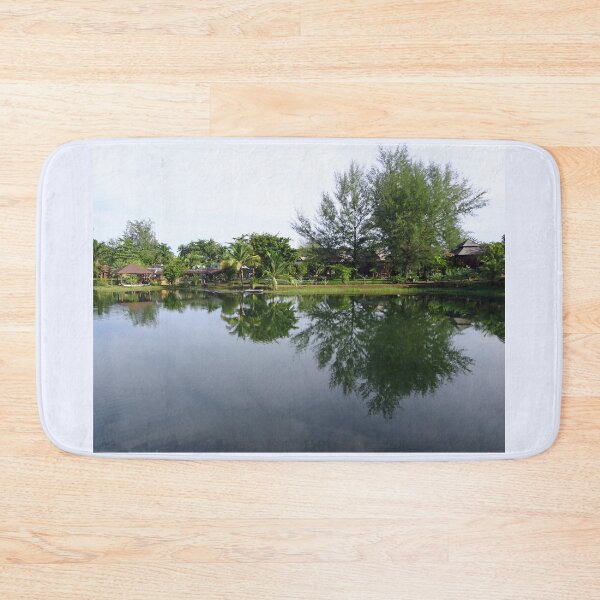Item preview, Lake Reflections near phuket  designed and sold by cuisinecat2.