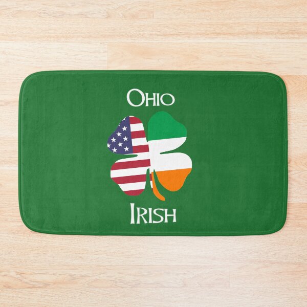 Item preview, Ohio Irish American Shamrock Design designed and sold by comhra.