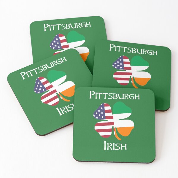 Item preview, Pittsburgh Irish American Shamrock Design designed and sold by comhra.