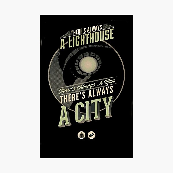 Item preview, There's Always a Lighthouse - Bioshock designed and sold by L. Layne.