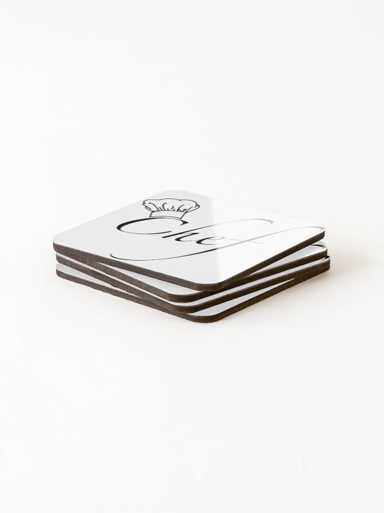 Thumbnail 4 of 5, Coasters (Set of 4), Chef designed and sold by ErenStream.