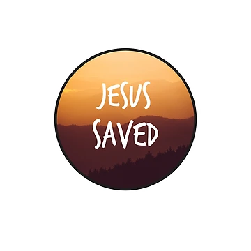Artwork thumbnail, Jesus Saved by StickerDirect
