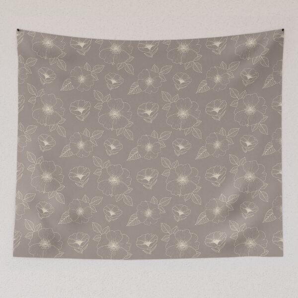 Item preview, Engraving wild roses  designed and sold by KatAnti.