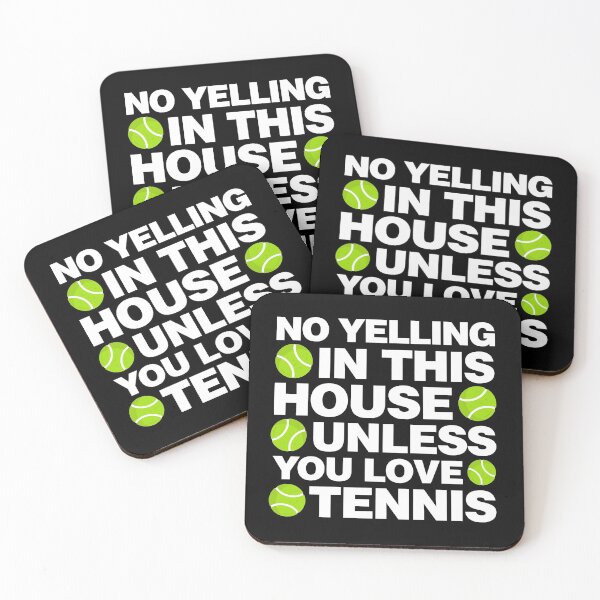 Item preview, No Yelling in this House Unless you Love Tennis designed and sold by elhefe.