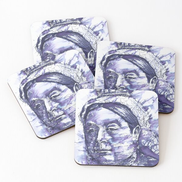 Item preview, QUEEN VICTORIA watercolor and ink portrait designed and sold by lautir.