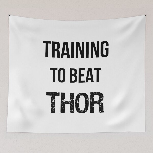 Item preview, Training to Beat Thor designed and sold by jackknite.