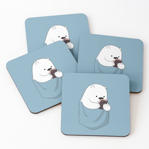 Item preview, Ice Bear in Pocket  designed and sold by ValentinaHramov.