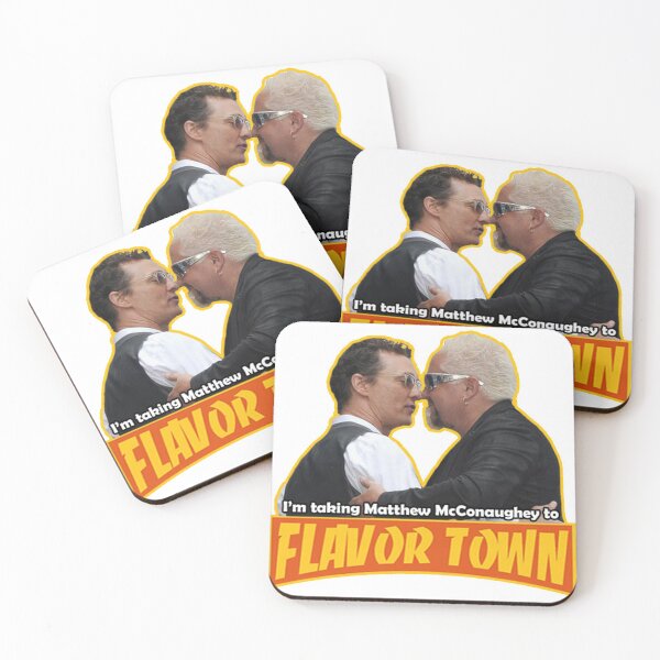 Item preview, Matthew McConaughey & Guy Fieri designed and sold by Joanna Gulley.