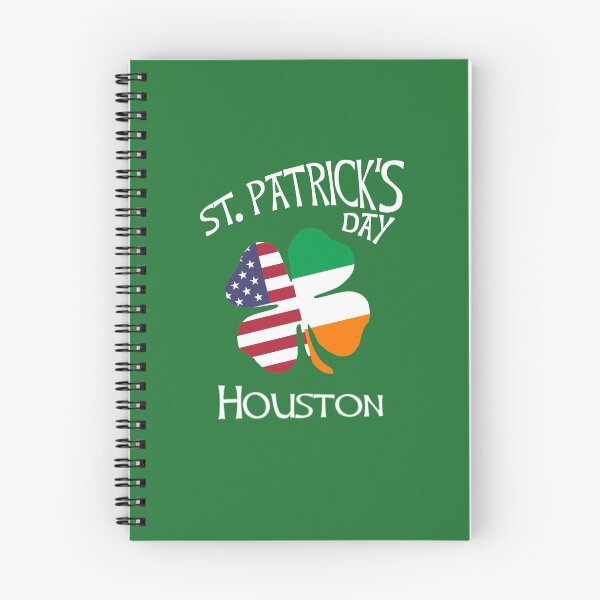Aperçu de l'œuvre Houston Paddys Day Irish American Shamrock Design créée et vendue par comhra.