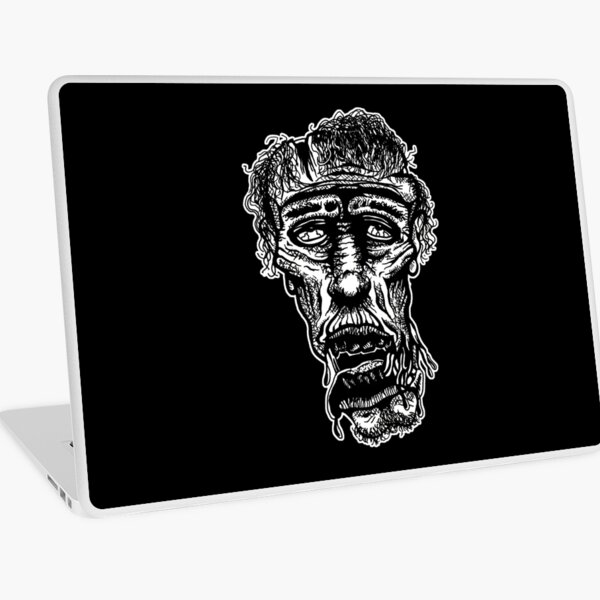 Slack-Jaw Zombie Laptop Skin