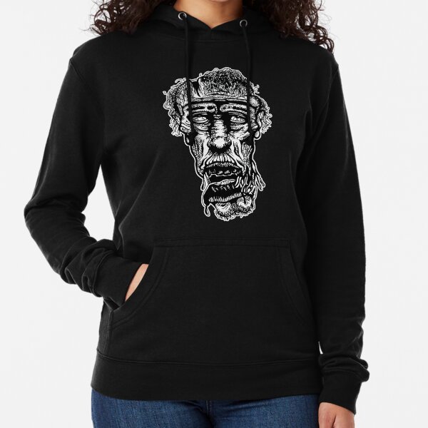 Slack-Jaw Zombie Lightweight Hoodie