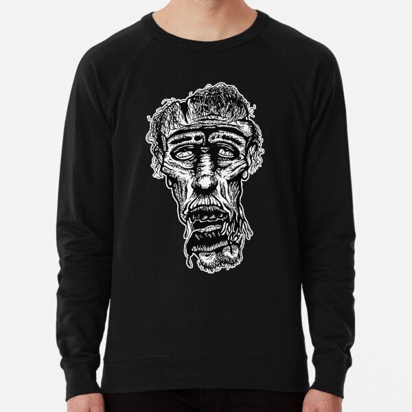 Slack-Jaw Zombie Lightweight Sweatshirt