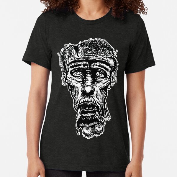 Slack-Jaw Zombie Tri-blend T-Shirt