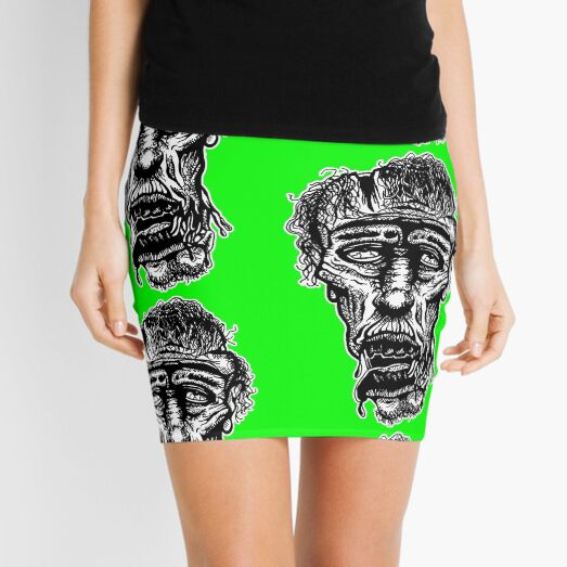 Slack-Jaw Zombie Mini Skirt