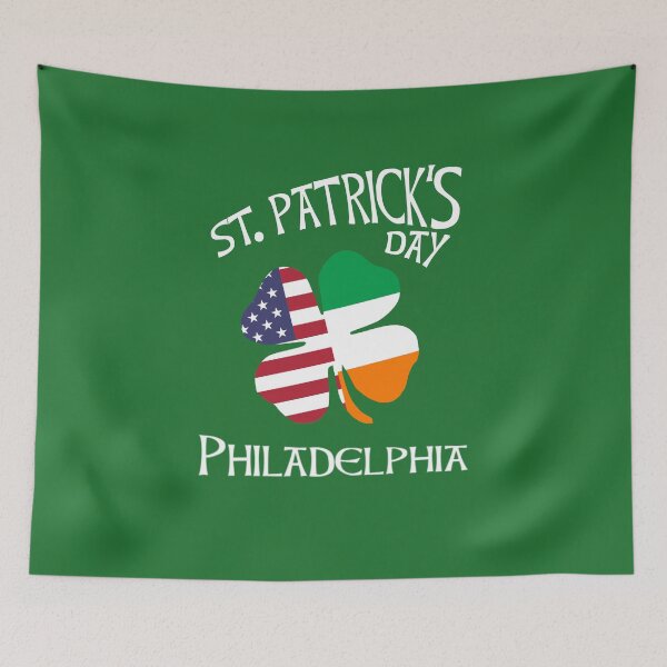Item preview, Philadelphia Paddys Day Irish American Shamrock Design designed and sold by comhra.