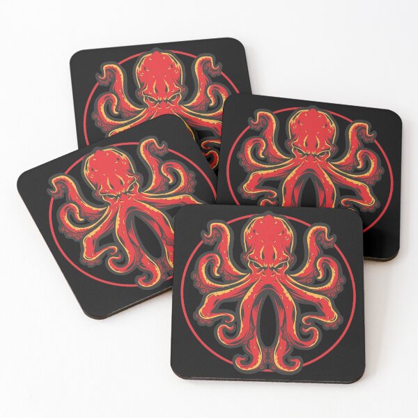 Item preview, Red Octopus designed and sold by PENNYCAN.
