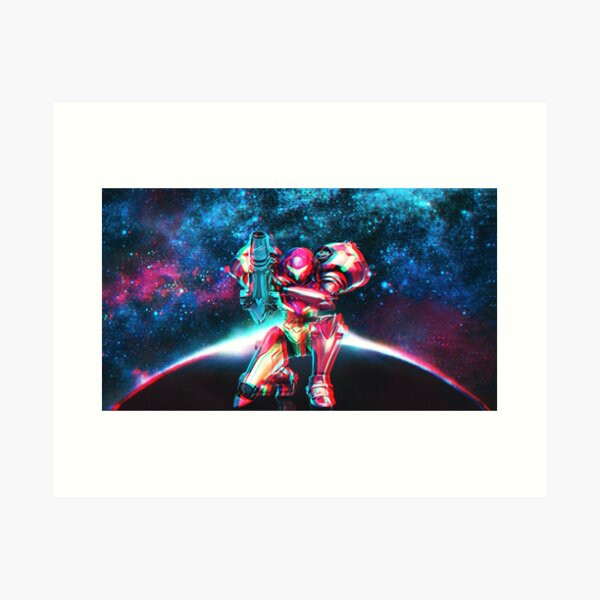 Item preview, Neon Lights Varia Suit Samus Aran designed and sold by KrowsDigital.