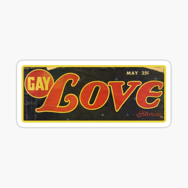 Gay Love Stories Sticker