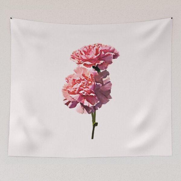 Item preview, Two Pink Carnations designed and sold by Susan Savad.