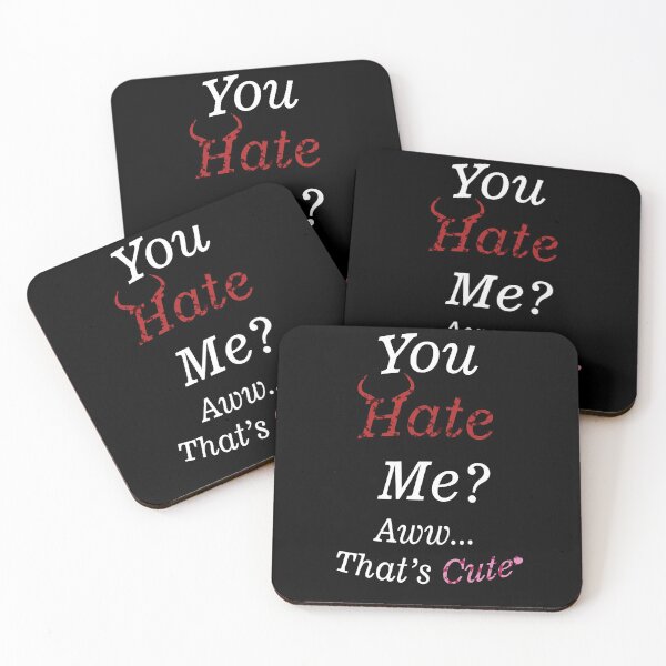 Item preview, You Hate Me? Cute! 2 designed and sold by Damian Strzechowski.