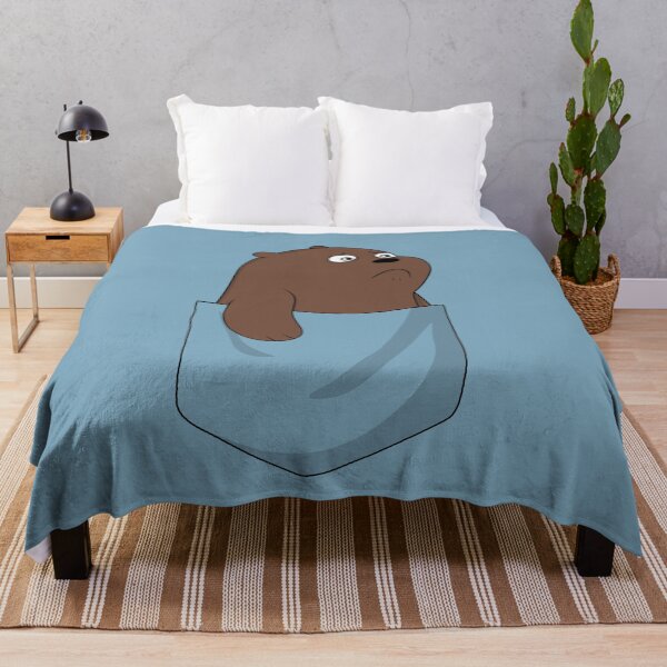 Item preview, Grizzly Bear in Pocket designed and sold by ValentinaHramov.