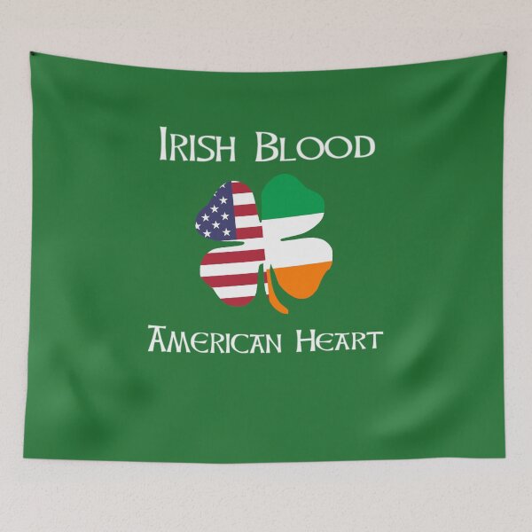 Item preview, Irish American mutual connection Irish American Shamrock Design designed and sold by comhra.