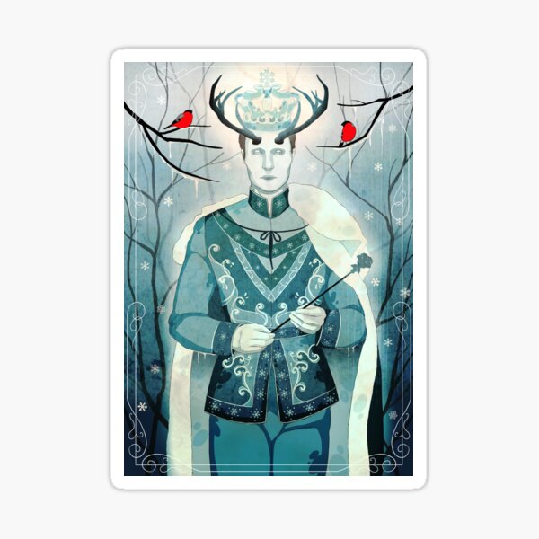 The Winter King Sticker