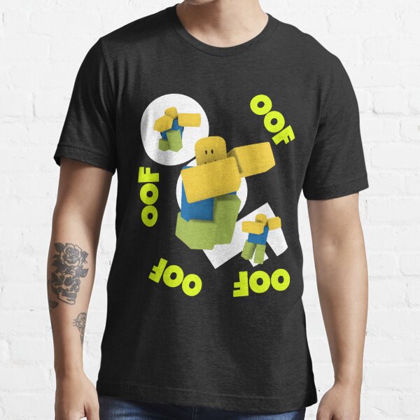 Camiseta Roblox Oof Meme Divertido Noob Head Gamer Regalos Idea De Smoothnoob Redbubble - polera roblox dab