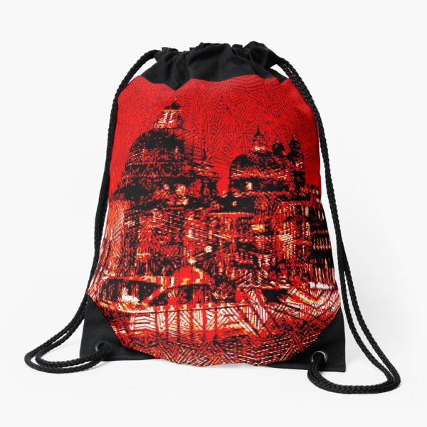 Venice Art Image 05 Drawstring Bag