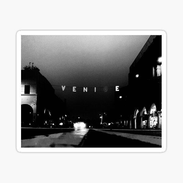 "A Touch of Venice" | Photograph by Nicholas Brendon Sticker