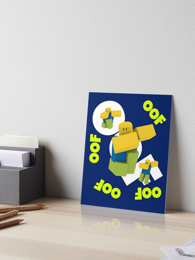 Roblox Oof Meme Dabbing Dancing Dab Noobs Gamer Boy Gift Idea Art Board Print By Smoothnoob Redbubble - oof roblox meme dabbing dancing dab noobs gamer boy gift idea poster by smoothnoob redbubble