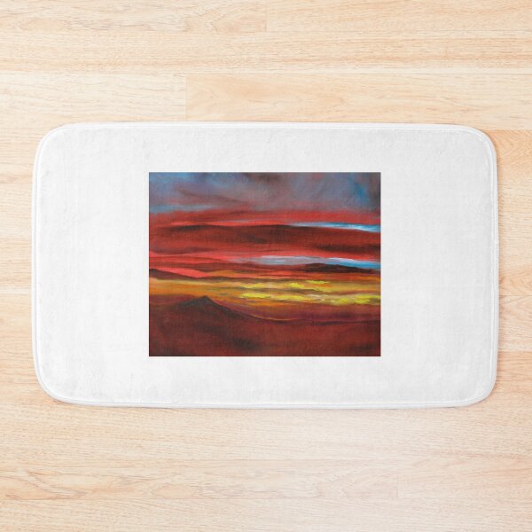 Item preview, Koko Head Sunrise. As I looked over my lanai on an early morning the colorful sunrise struck me with all of its colorful glory and I quickly snapped a picture and painted it.  This is my painting. designed and sold by jennyleeandjim.