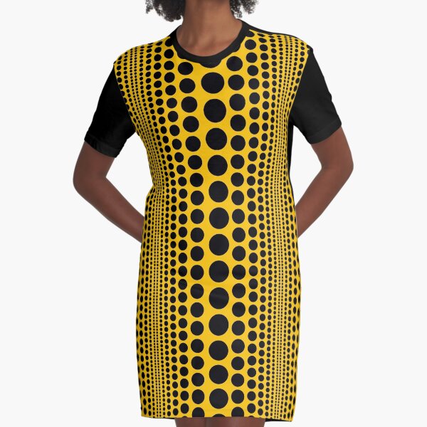 Infinity Polka Dots Graphic T-Shirt Dress