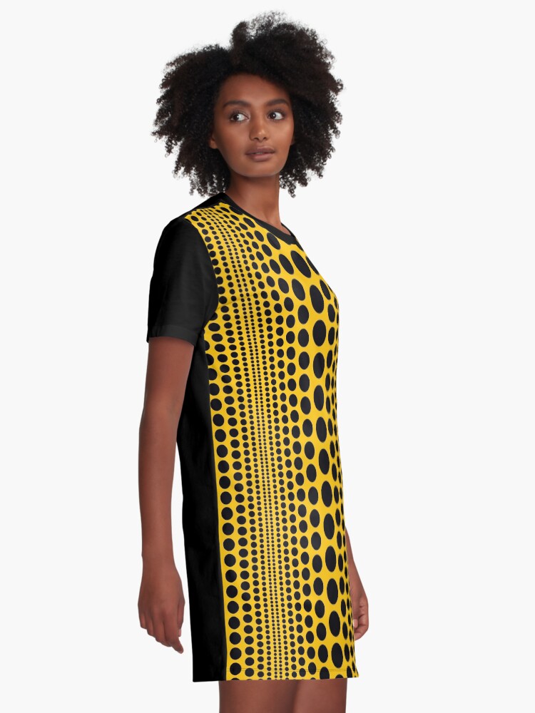 Alternate view of Infinity Polka Dots Graphic T-Shirt Dress
