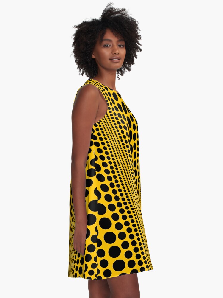 Alternate view of Infinity Polka Dots A-Line Dress
