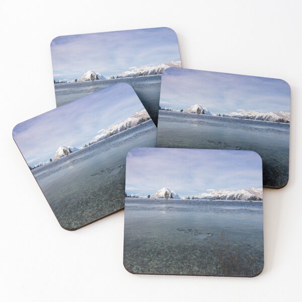 Item preview, The Austrian Alps over an icy Lake designed and sold by ensell.
