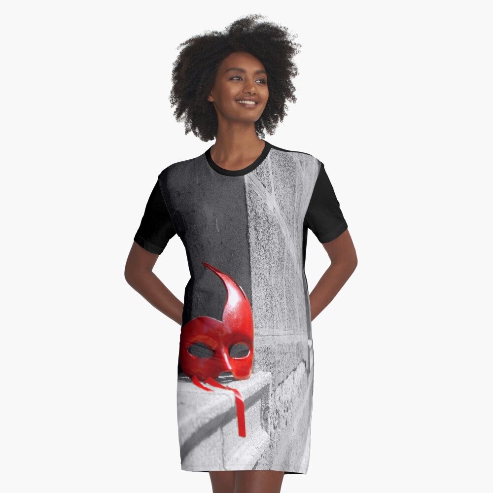 Item preview, Graphic T-Shirt Dress designed and sold by rogerpanart.