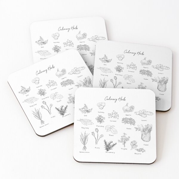 Item preview, Culinary Herb Chart designed and sold by GlowinUp Shop.