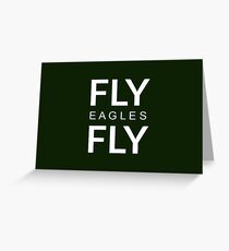 FLY eagles FLY Greeting Card