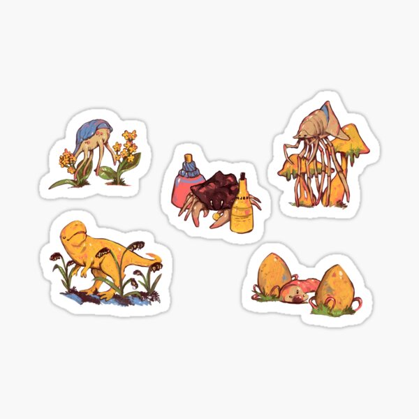 Morrowind Critter Stickers Sticker