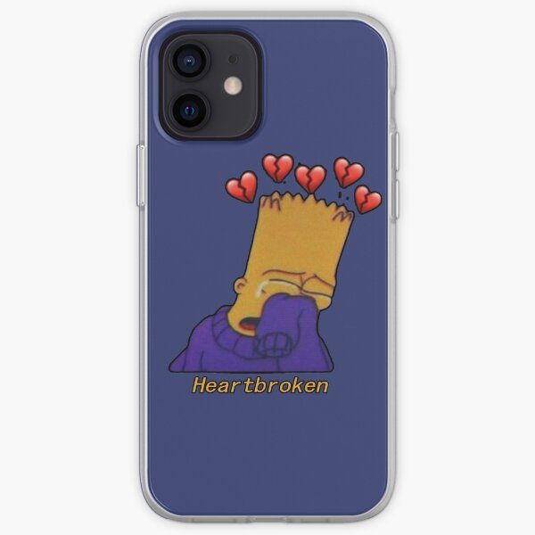 Sad Bart Iphone Hullen Cover Redbubble