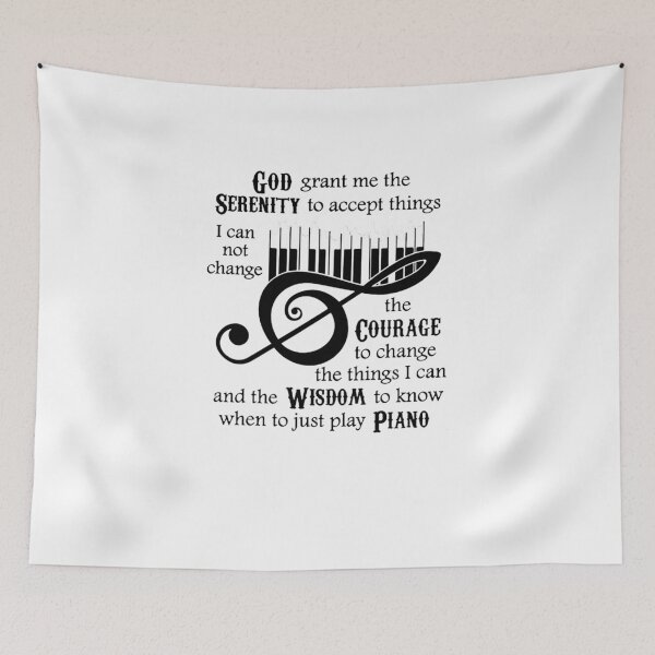 Item preview, God Serenity Grant Me The para aceptar cosas Piano designed and sold by WallyKanter.