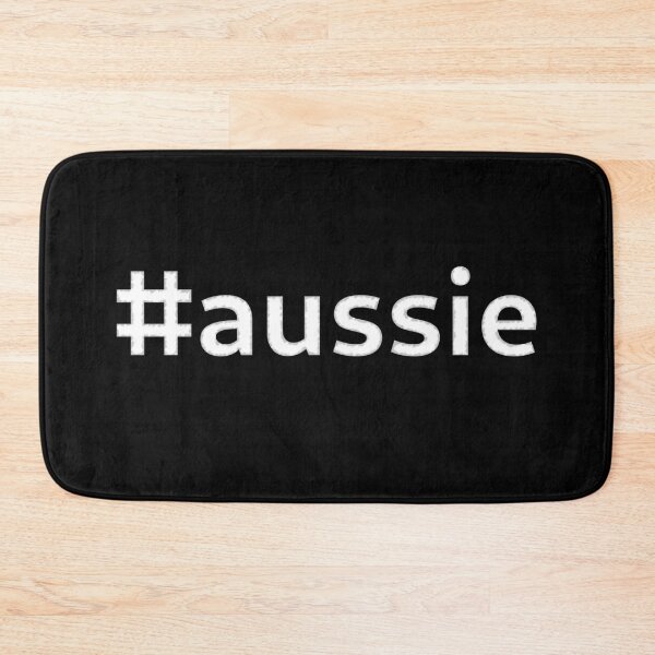 Item preview, #aussie - white text designed and sold by SolarCross.