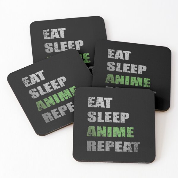 Item preview, Eat Sleep Anime Repeat designed and sold by Otakso.