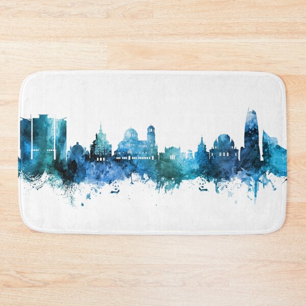 Item preview, Sofia Bulgaria Skyline designed and sold by ArtPrints.