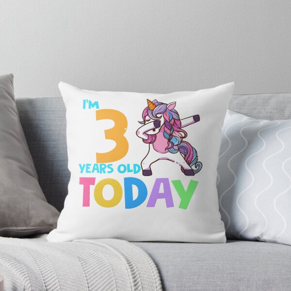 Item preview, 3rd Birthday Girl Unicorn Shirt Funny Dabbing Rainbow Kids designed and sold by ABMStudio.