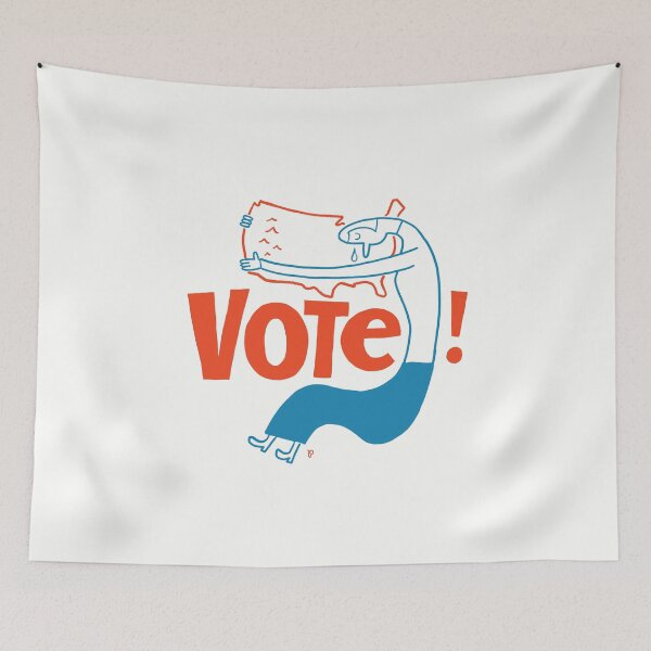 Item preview, Vote To Save Democracy designed and sold by Phil Marden.