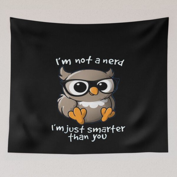 Item preview, Funny Night Owl Nerd designed and sold by BorisNT.