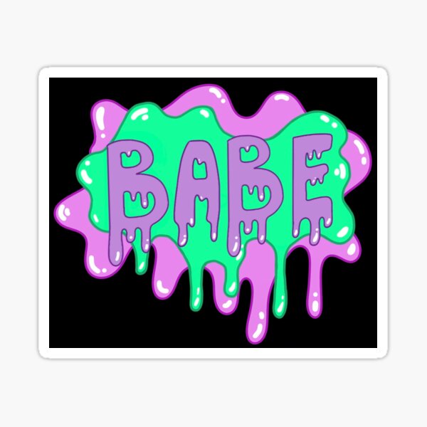 Baaaabe Sticker