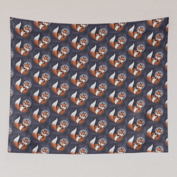 Item preview, space fox designed and sold by Caspalpo.